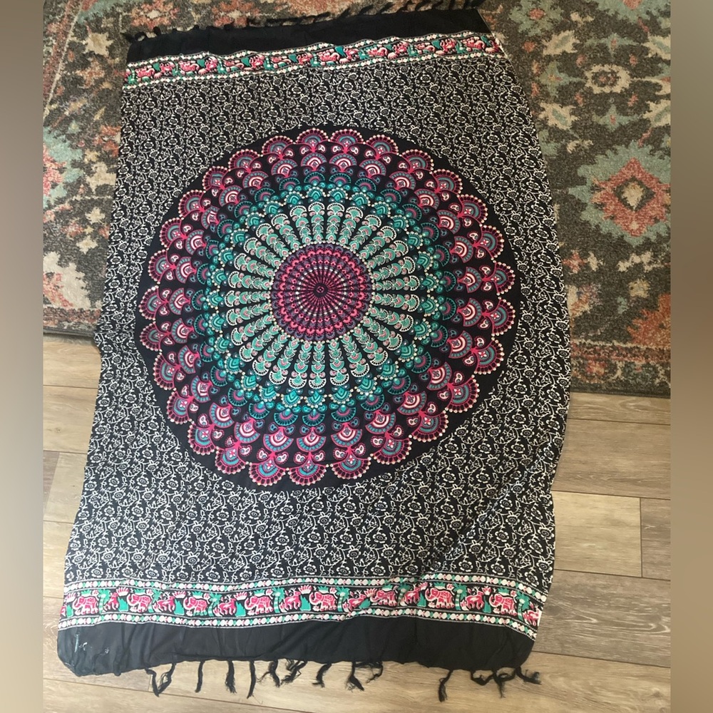 Gorgeous mandala pashmina sarong